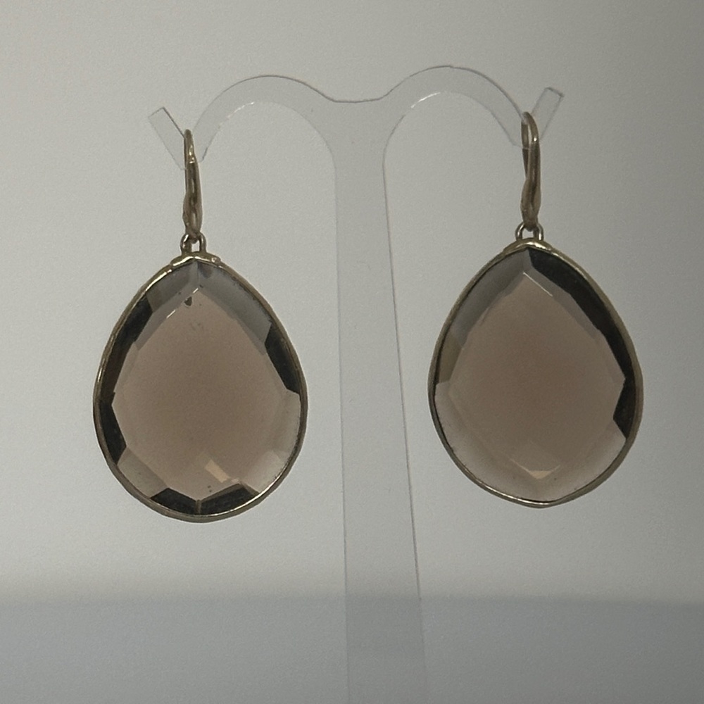 Gold Tourmaline GF Teardrop Earrings